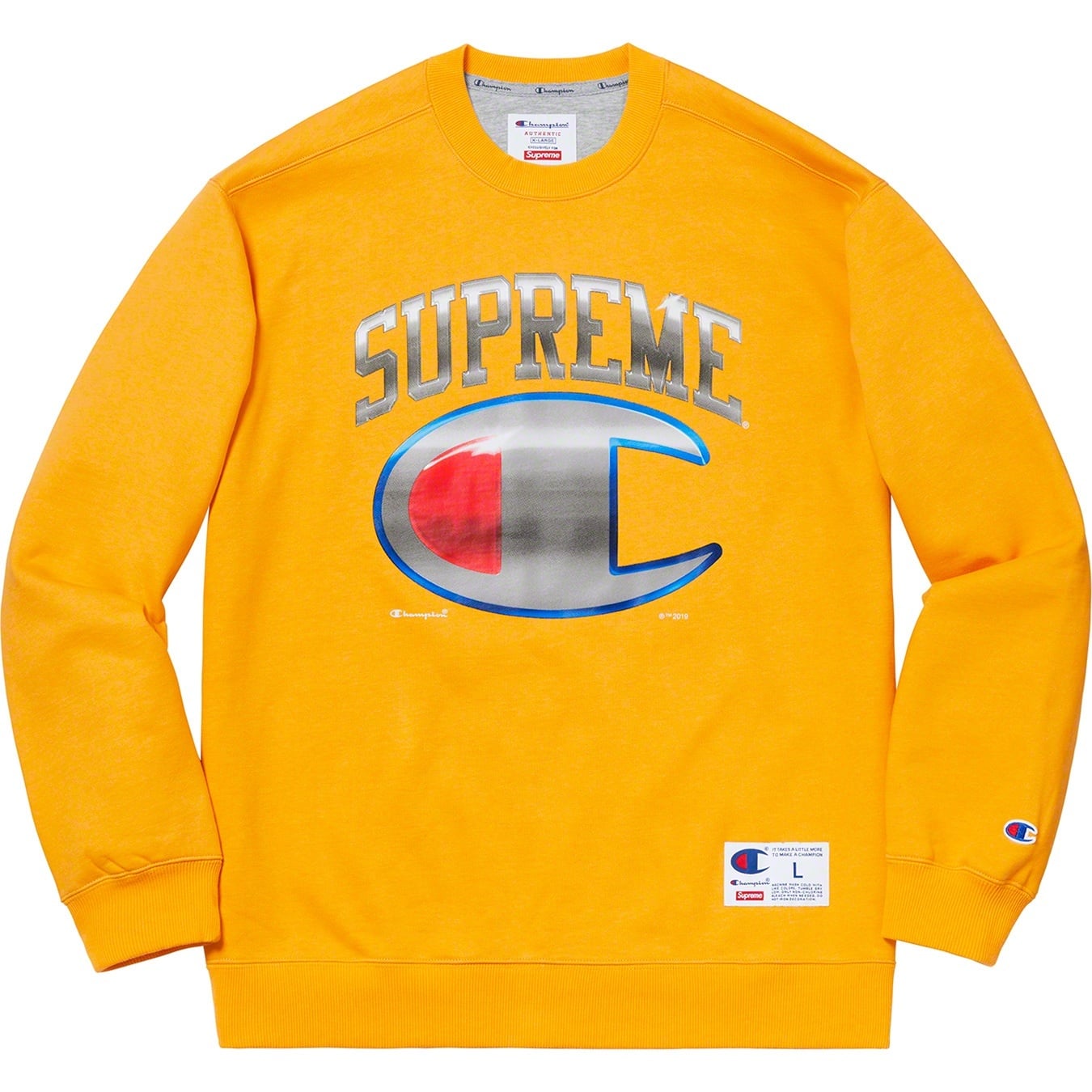 Supreme®/Champion® Chrome Crewneck view 6